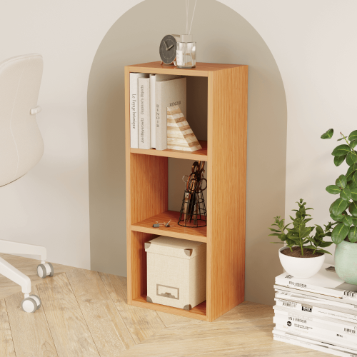 Canaria 3-Tier Bookcase - Bamboo 